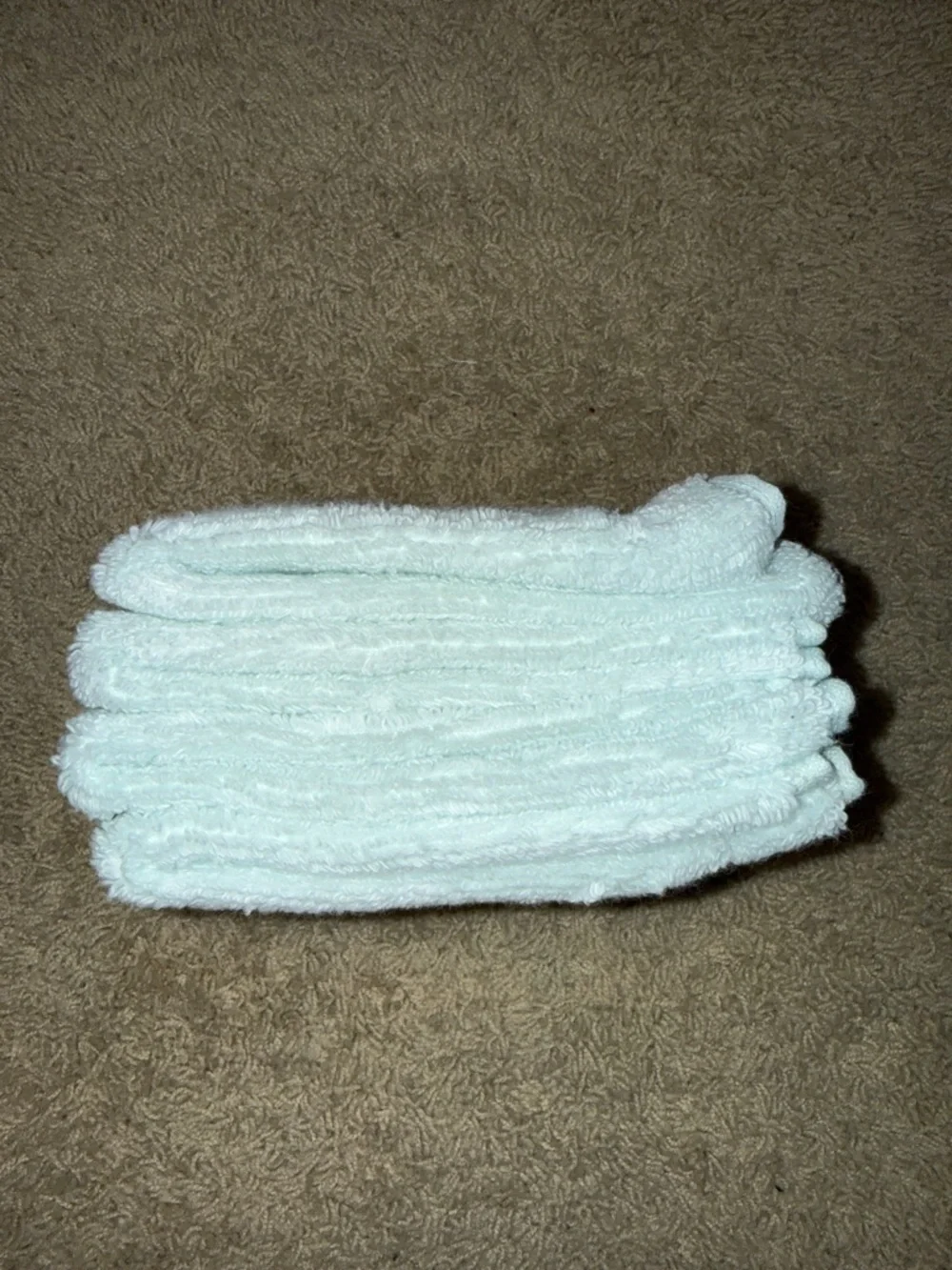 kate spade Light Turquoise Cotton Wash Cloths